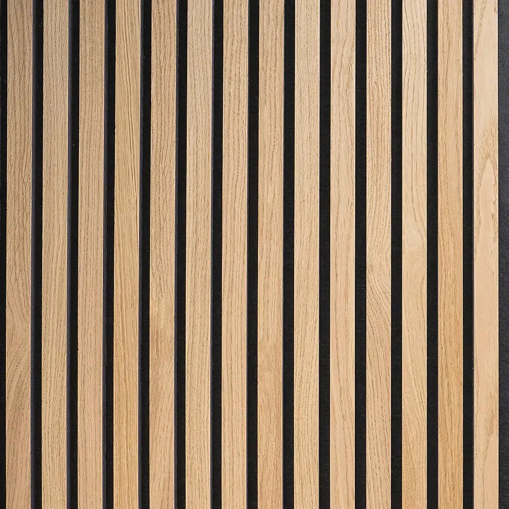 Premium Acoustic Slat Wall Panel – 270 × 110 cm - Aeki